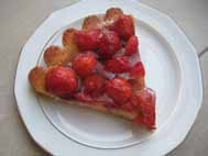 german strawberry cake recipe, erdbeerkuchen